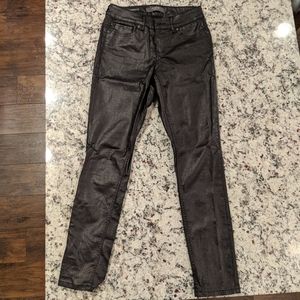 The Limited Faux Leather Jeans size 4R